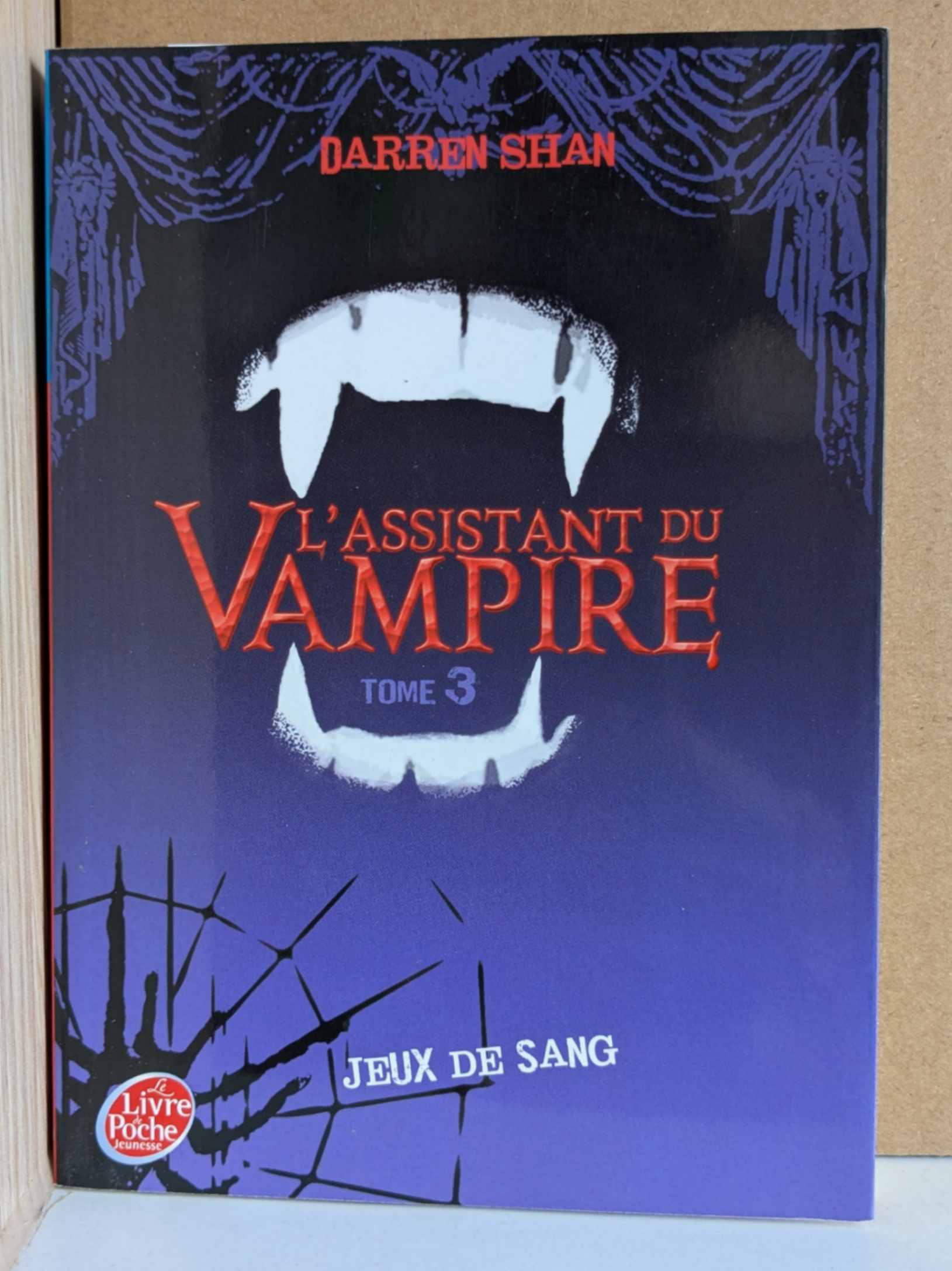 L'assistant du vampire - Tome 3 - Jeux de sang