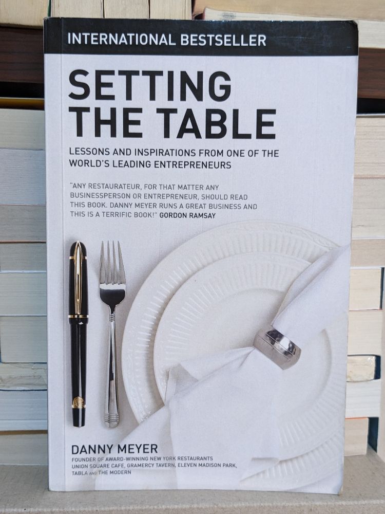 Setting the Table By Meyer, Danny