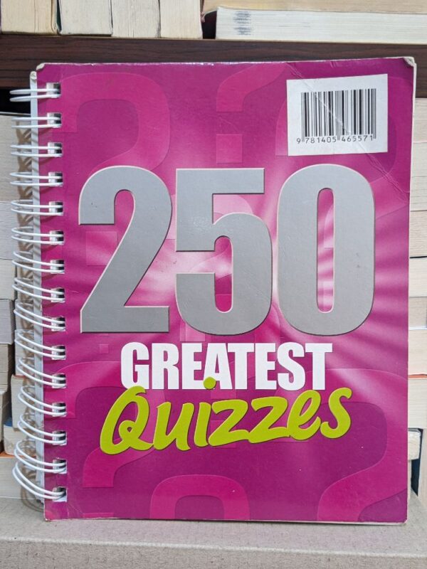 250 greatest Quizzes By unknown,