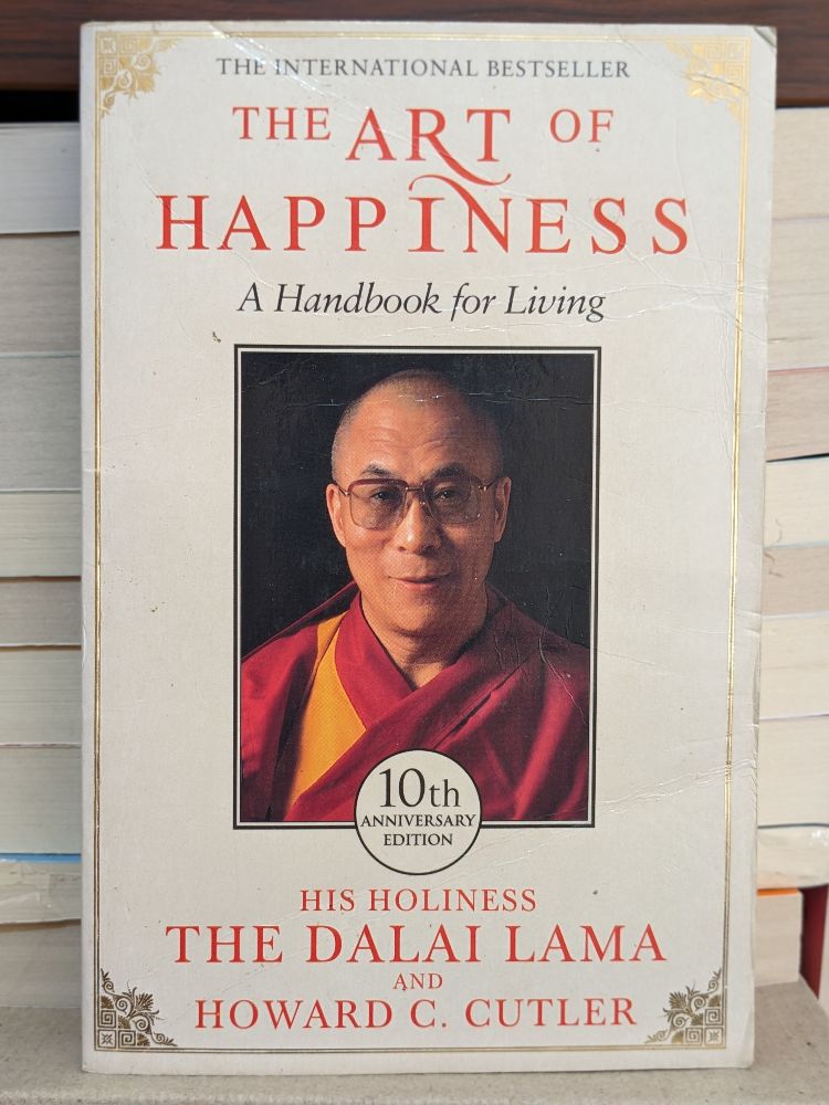Book cover showing a serene expression symbolizing peace through compassion