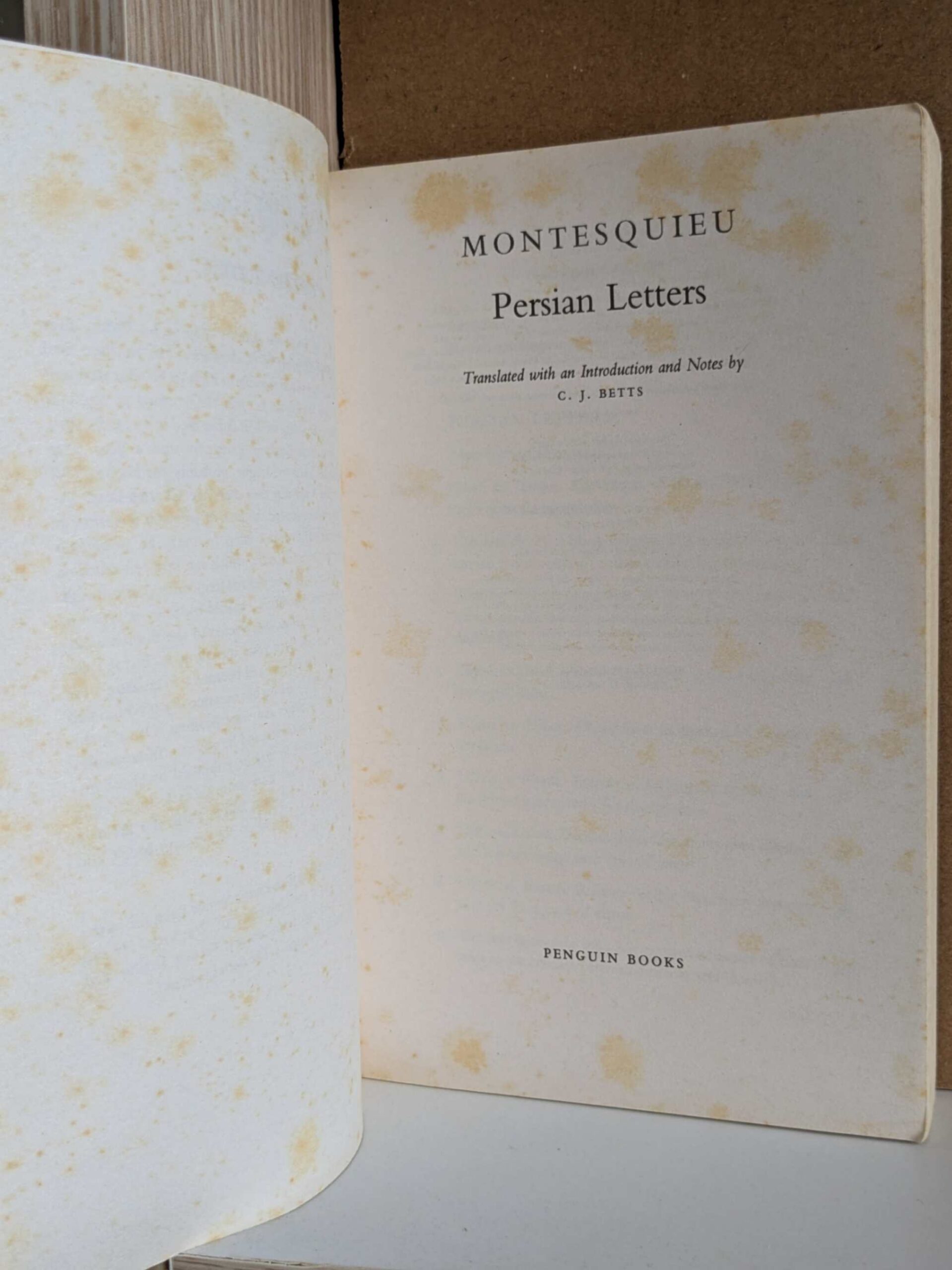 Persian Letters by Montesquieu - Image 2