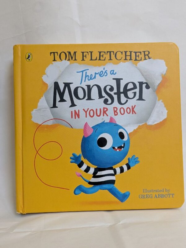 There's a Monster in Your Book by Fletcher, Tom