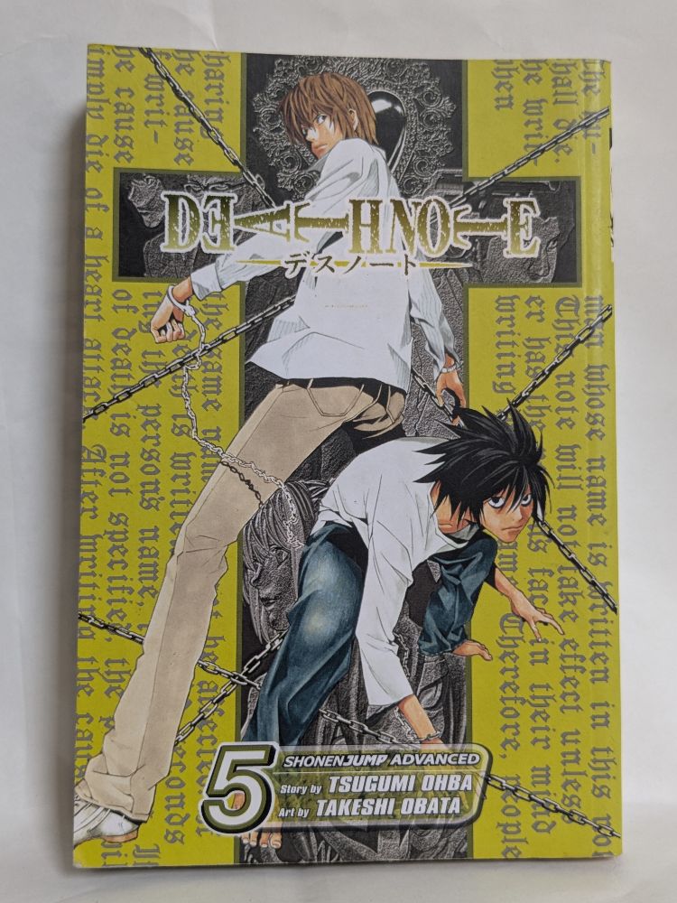 Death note: Vol 5 by Ohba, Tsugumi|Obata, Takeshi|Kirsch, Alexis