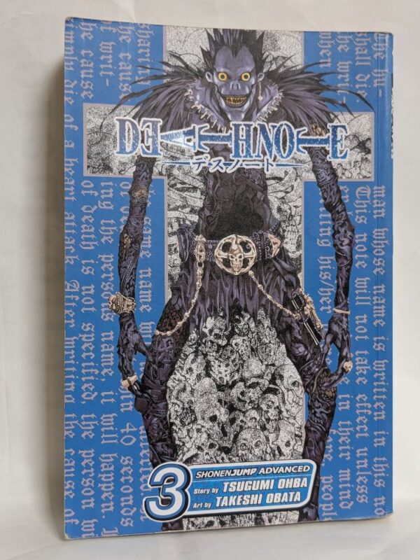 Death Note, Vol. 3: Hard Run by Ohba, Tsugumi|Obata, Takeshi|Rolf, Pookie|ÅŒba, Tsugumi