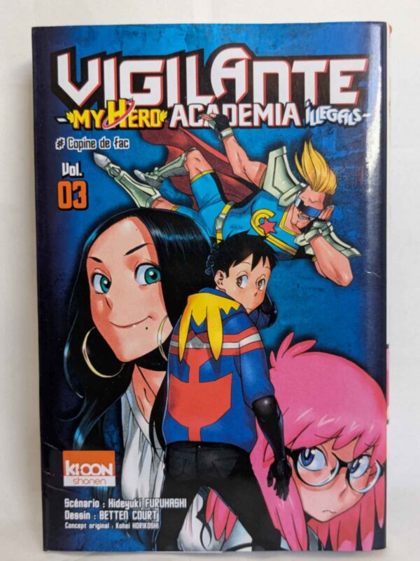 Vigilante - My Hero Academia Illegals - Nº3 Par Hideyuki Furuhashi
