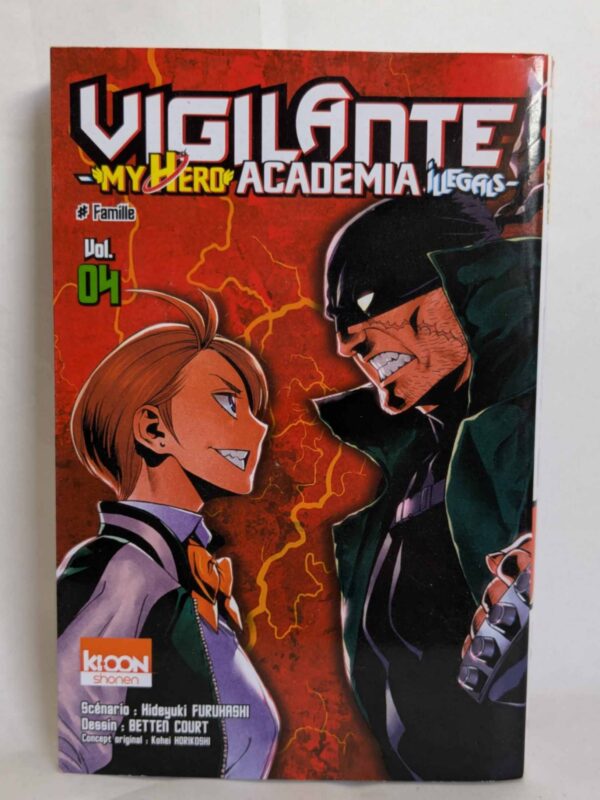 Vigilante - My Hero Academia Illegals - Nº4 Par Hideyuki Furuhashi