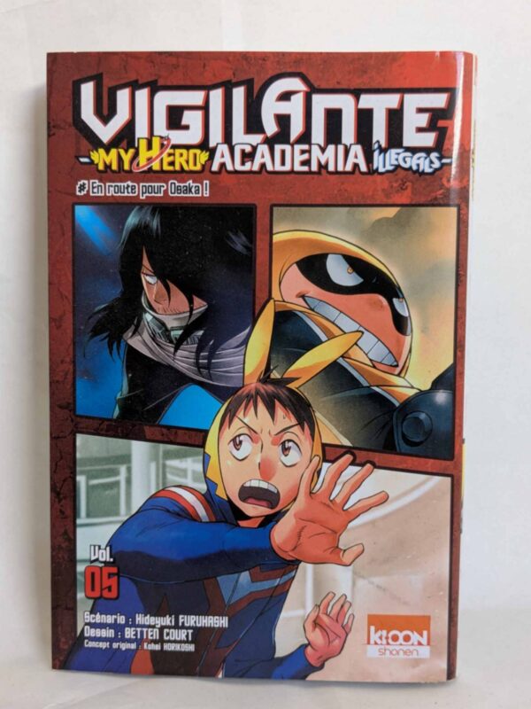 Vigilante - My Hero Academia Illegals - Nº5 Par Hideyuki Furuhashi