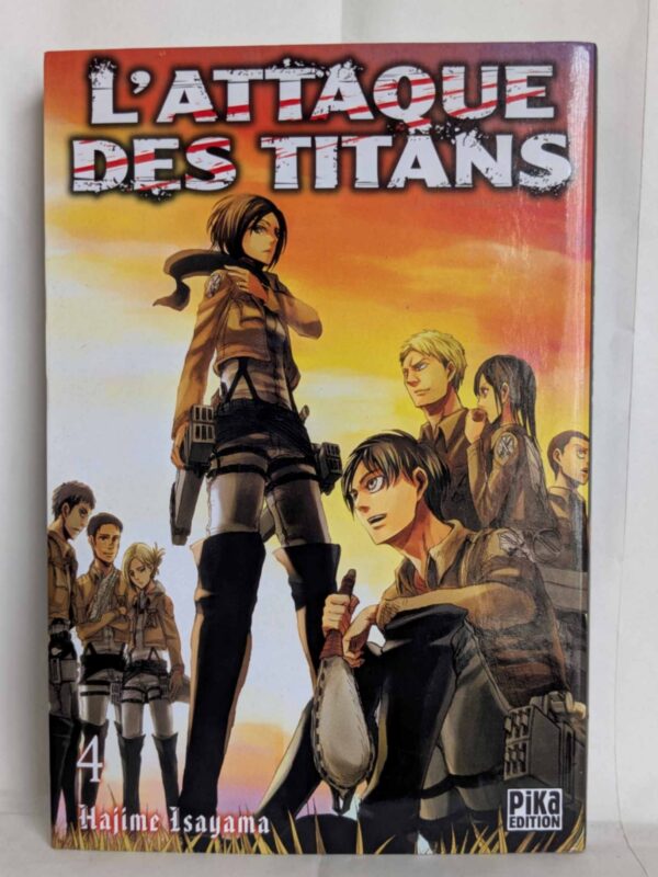 L'Attaque des Titans T04 par Hajime Isayama