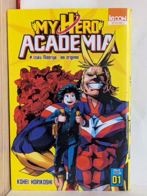 My Hero Academia 01 - Les Origines par Kohei Horikoshi