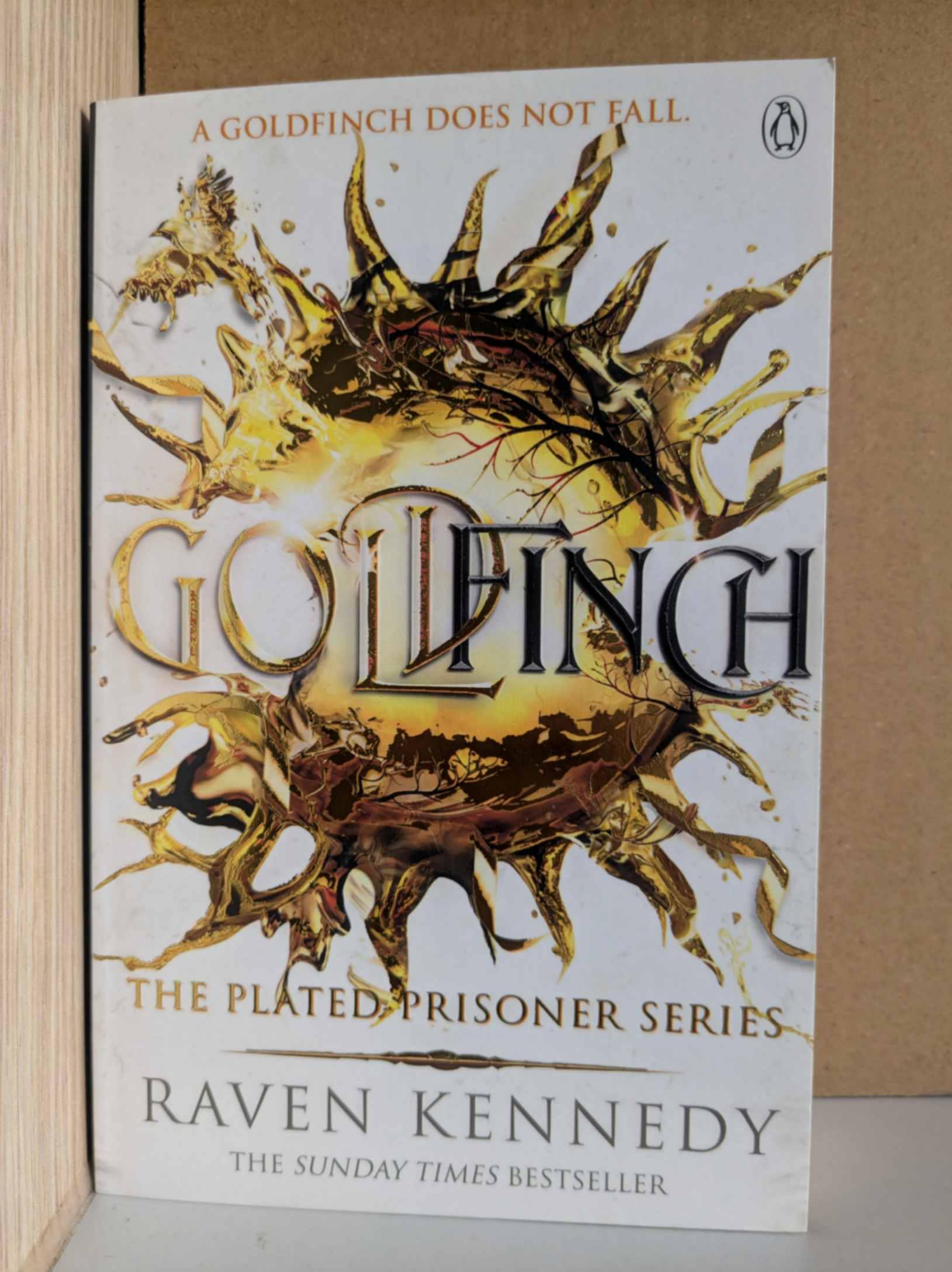 Goldfinch Raven (The Plated Prisoner #6) by Kennedy